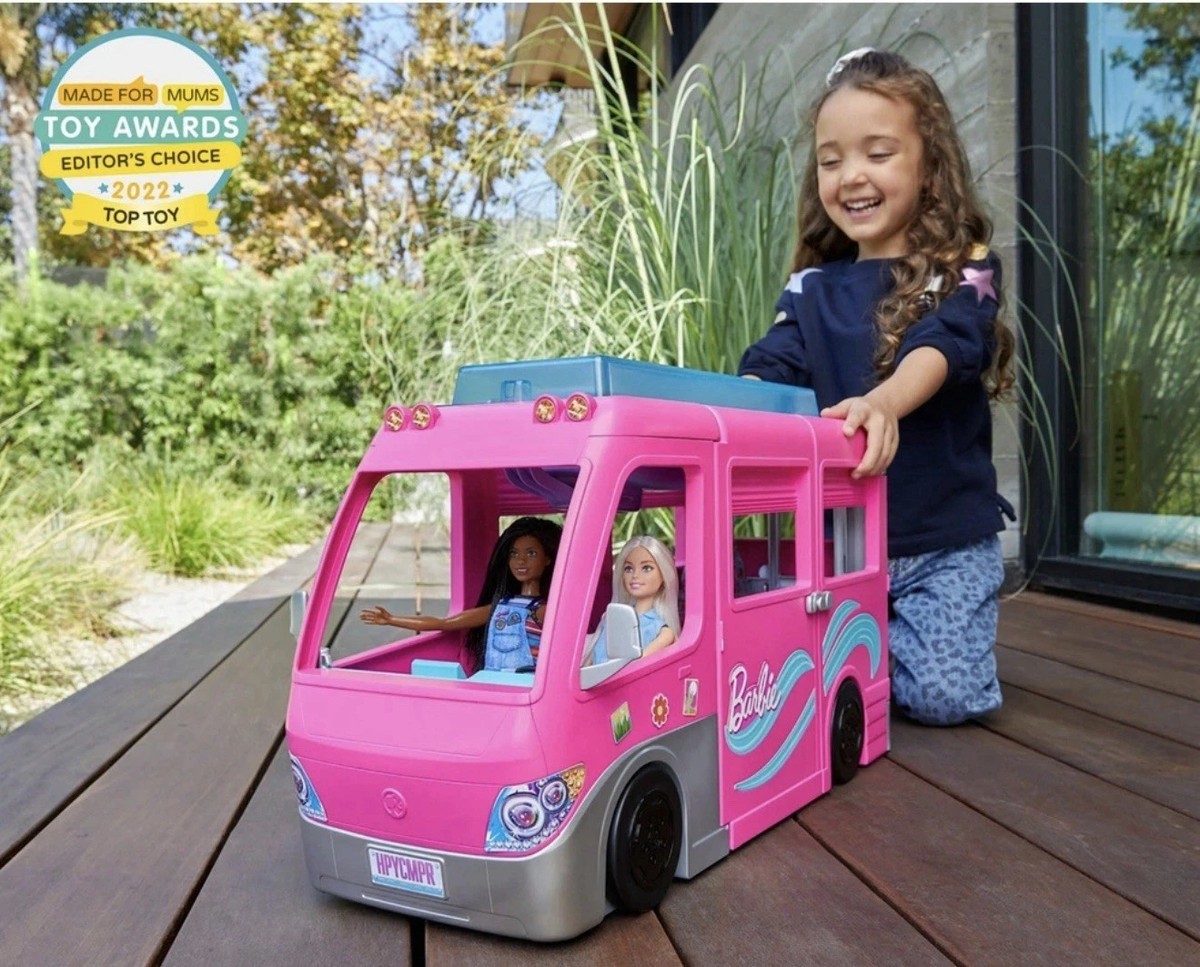 Barbie In Dream Camper Van Barbie 3-in-1 Dream Camper Van Playset