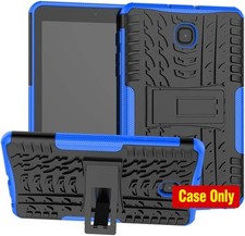 Kickstand Heavy Duty Blue Case for Samsung Galaxy Tab A 8.0 2018 Model SM-T387