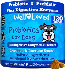 Probiotics for Dogs, Dog Probiotics, Made in USA, Vet Developed for Gut Healt...