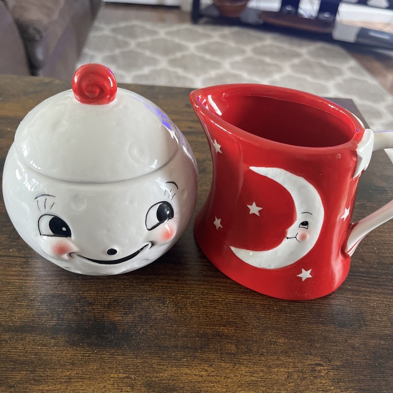 Carnival Cottage Luna Cream & Sugar Set By Johanna Parker
