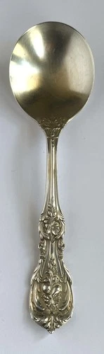 Reed & Barton Francis I Sterling Silver Vintage Cream Soup Spoon 6" No Monogram