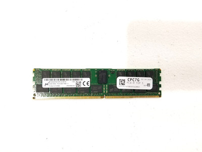 Micron 32GB 2RX4 PC4-2400T-RB1-11 ECC REG Server Memory MTA36ASF4G72PZ-2G3B1IK