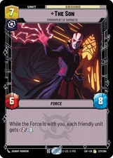 Star Wars Unlimited- The Son - Embodiment of Darkness - Legends of the Force