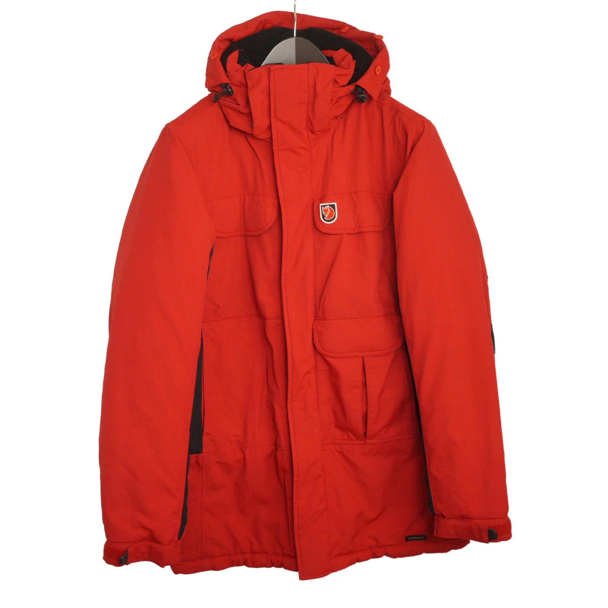 Parka Homme Rouge Imperméable Taille XL - Occasion Très Bon état, Coupe-vent, Veste Chaude