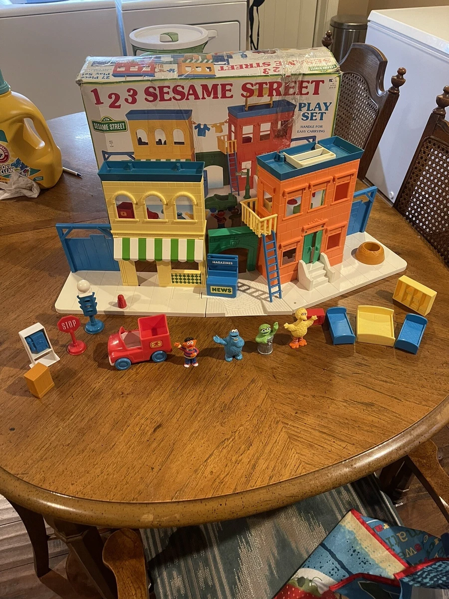 123 sesame on sale street playset