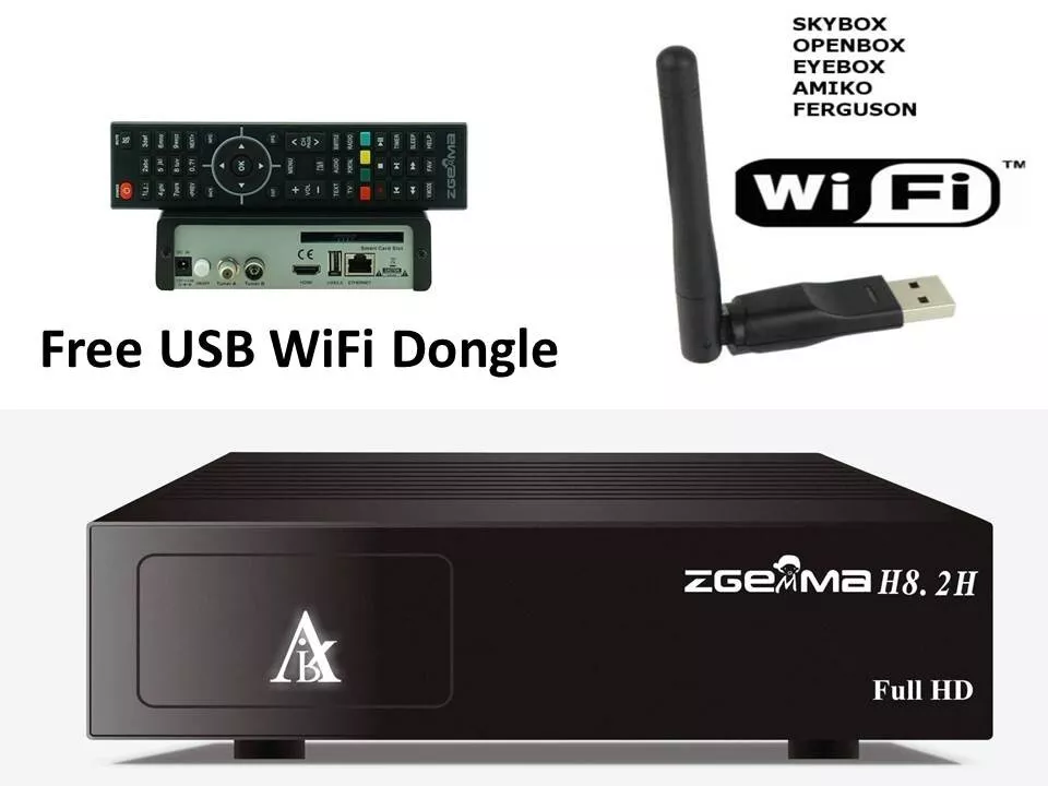 ZGEMMA H8.2H - ENIGMA 2 / OpenATV - decoder for terrestrial DVB-T2 and Sat  TV reception - review 