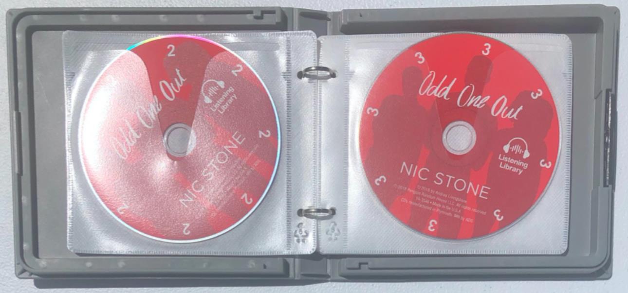 NIC STONE Odd One Out 7-Disc CD Set AUDIOBOOK Teen Romance YA LGBTQ Fiction 2018