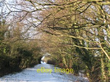 Photo 6x4 The Roman Road on Christmas Day Cherry Hinton  c2010