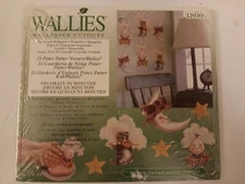 Wallies 12939 25 Pitter Patter Nursery Wallpaper Cutout Pre-Pasted Decor Accents