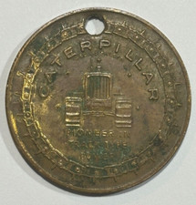 1954 Caterpillar (Earth Moving Equipment) Bronze Medal - 50 Years on Tracks