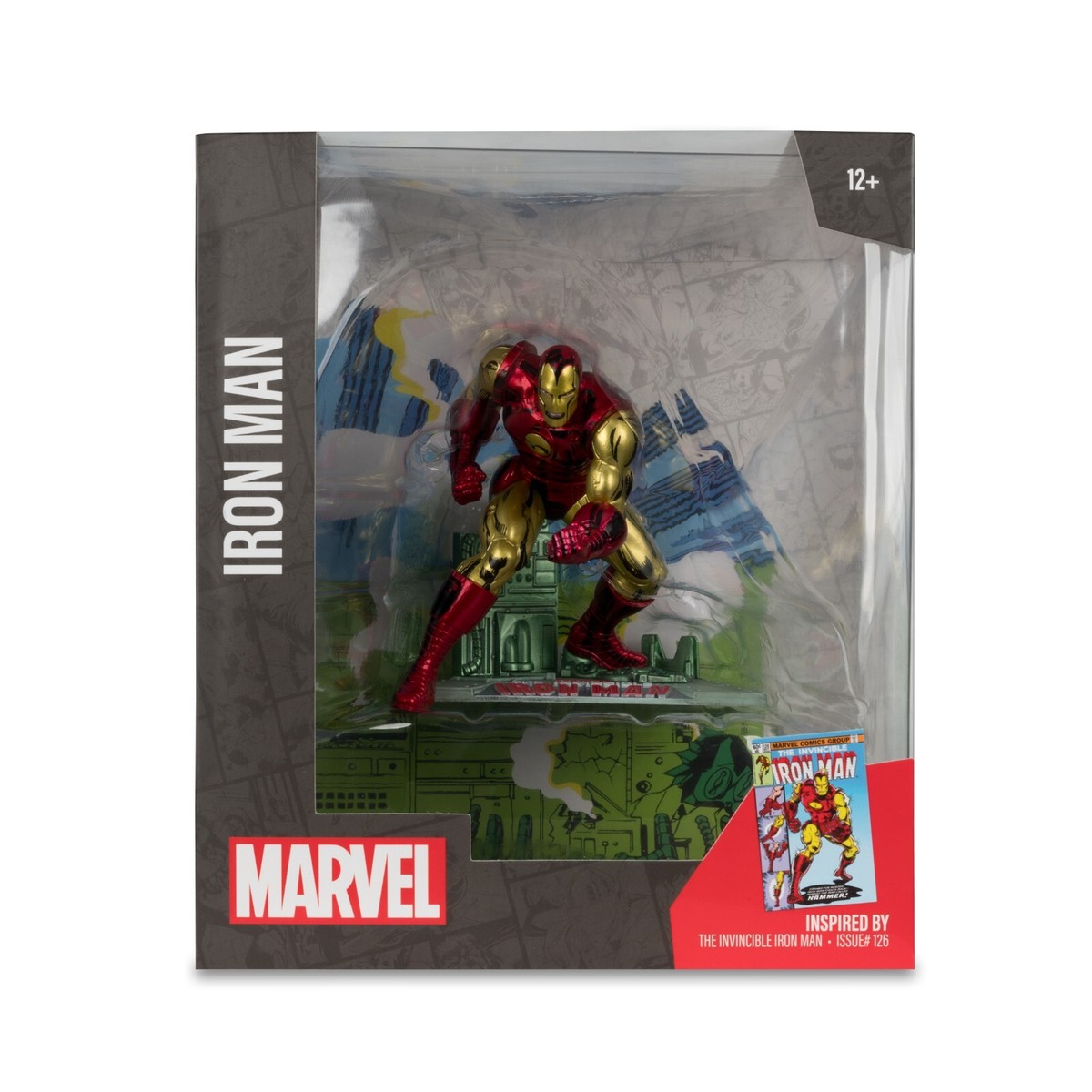 IRONMAN　アイアンマン　ワールドコレクタブルフィギュア　10体　まとめ売り 1/10 Scale Marvel Wave 1 The Invincible Iron Man #126 Figure