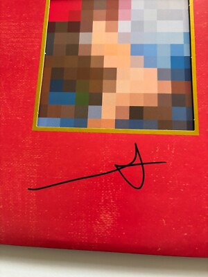 KANYE WEST SIGNED MY BEAUTIFUL DARK TWISTED FANTASY MBDTF VINYL