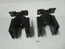 2x ONE SIDE ONLY Chain Link Fence Commercial Double Gate Latch 1-5/8" 2" Frame