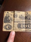 1862 State of Mississippi $100 Dollar Bill Jackson NOVELTY NOTE REPRODUCTION — photo 3