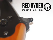 Daisy Red Ryder/ Buck 105  Peep Sight Set - Elevation and Windage Adjustable