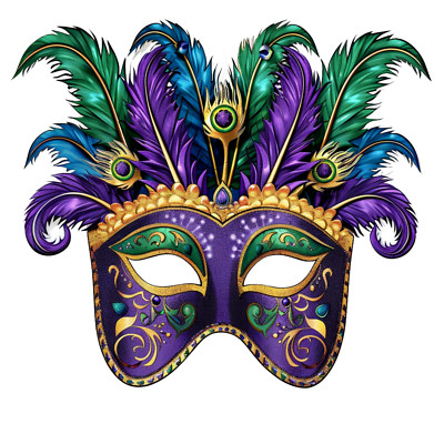Wandtattoo Aufkleber Mardi Gras Wandaufkleber 18X18cm Groß