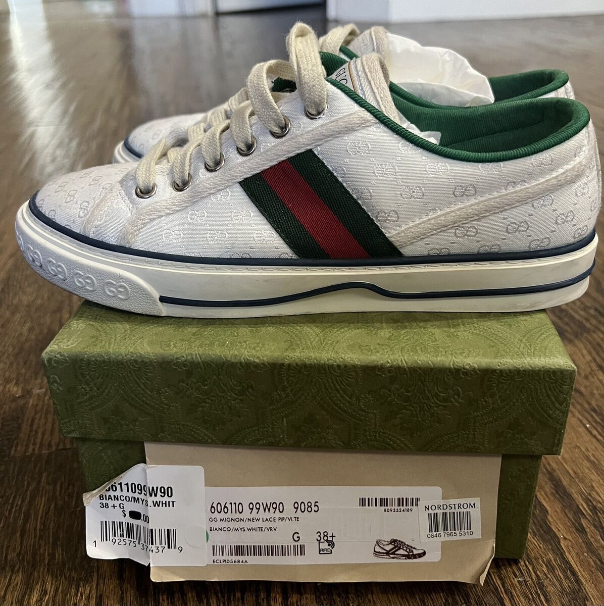 Gucci Tennis 1977 Low White Mini GG Women's | eBay Gucci Tennis 1977 Low White Mini GG Women's | eBay