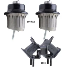 Engine & Manual Transmission Mounts set 3Pcs for Lexus IS300 IS250 IS350  RWD MT