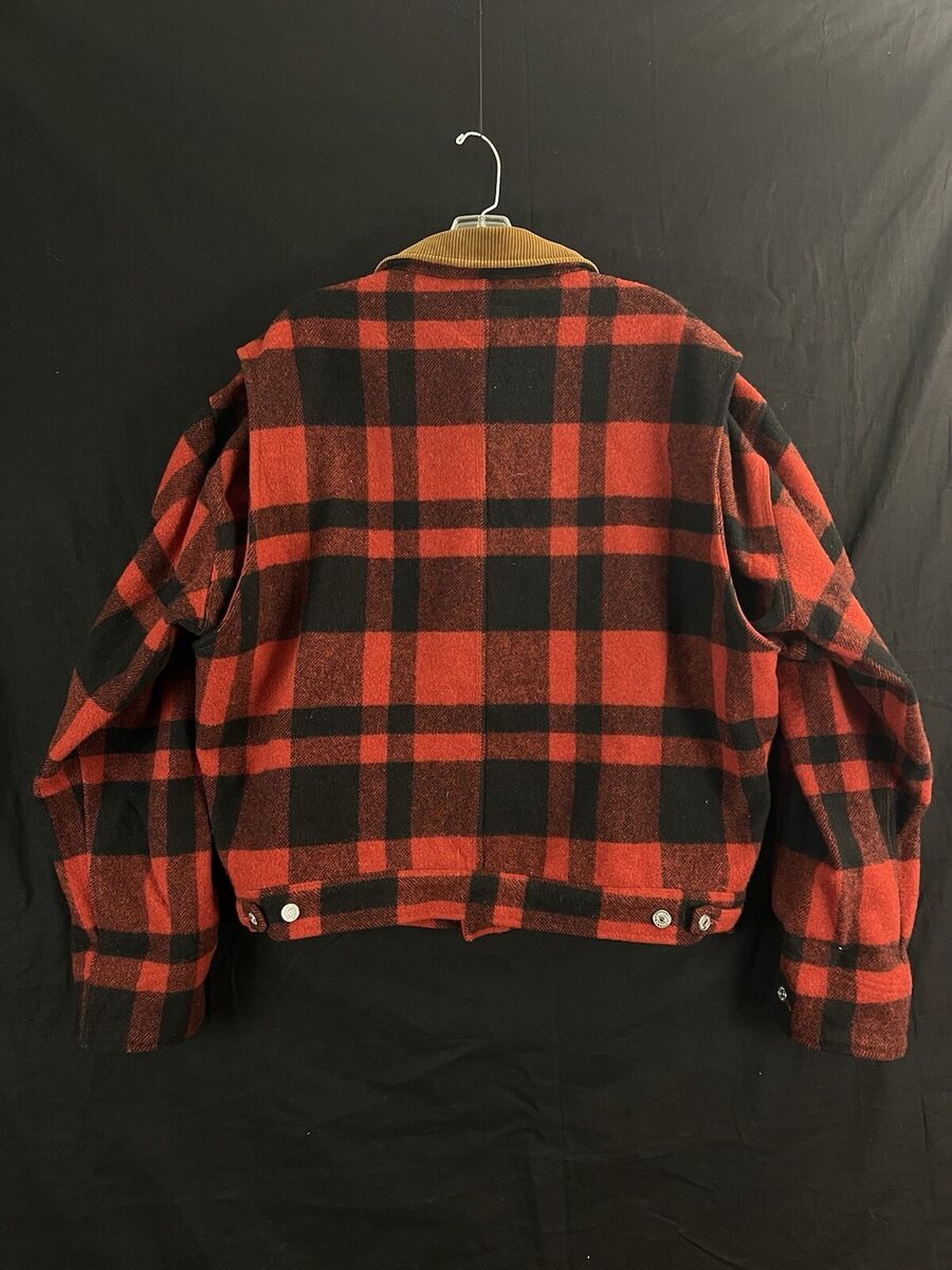 VTG 80s Polo Ralph Lauren Wool Bomber Jacket Buffalo Plaid VTG 80s Polo Ralph Lauren Wool Bomber Jacket Buffalo Plaid