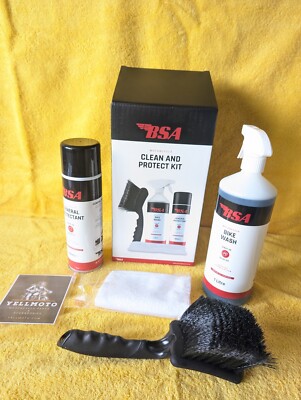 Motorrad ODER Mountainbike ? Essentials Reinigungsset (LOFT-B1)