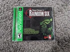 Tom Clancy's Rainbow Six PlayStation PS1 - Complete CIB - Tested & Working!