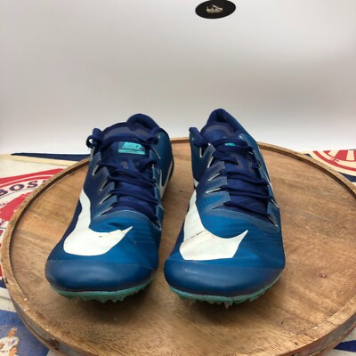 Nike Mens Zoom Ja Fly 3 Blue Force Green Abyss Track Spikes Size