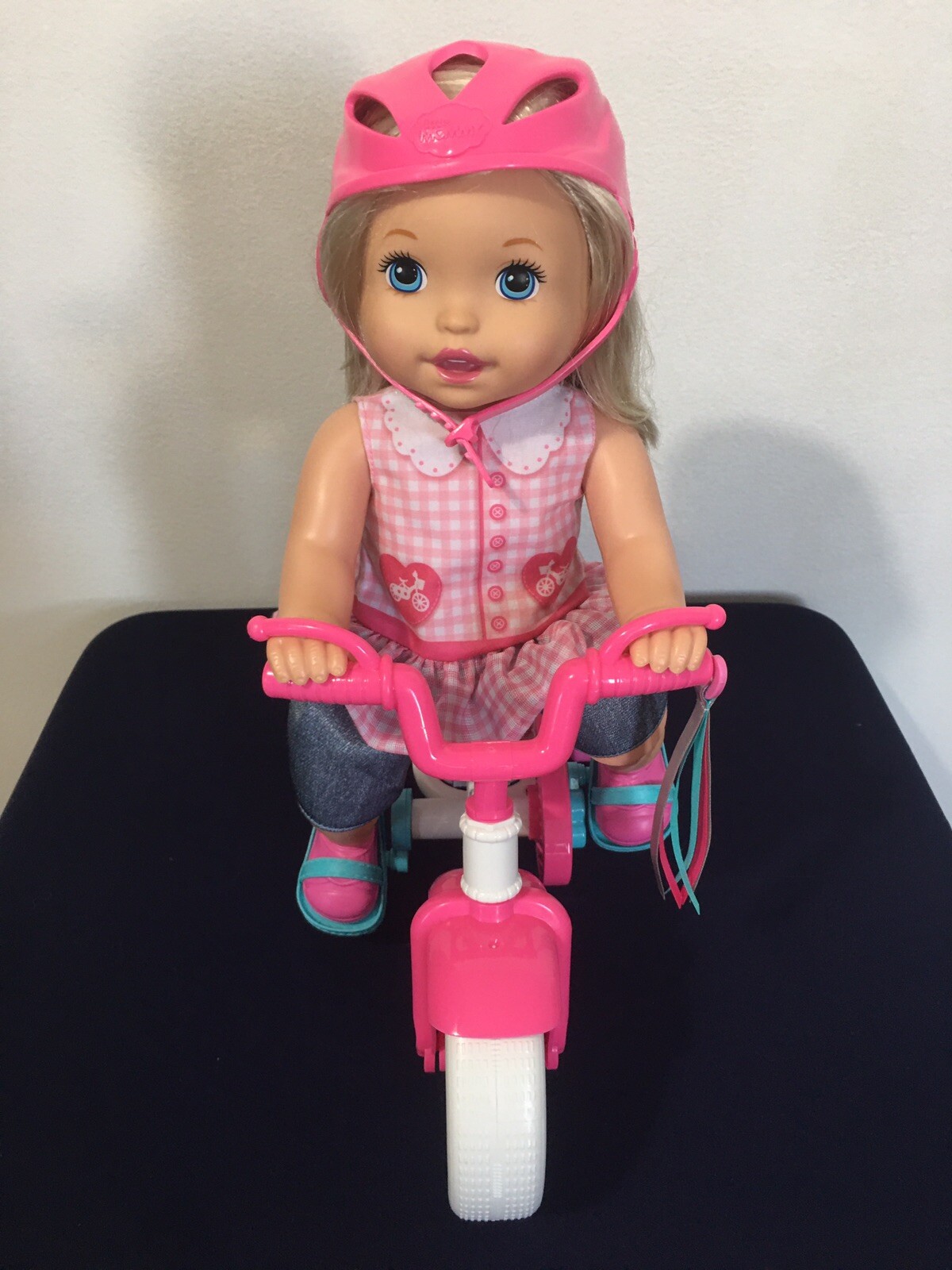 little mommy learn to ride doll