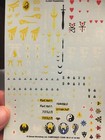 Games workshop 40k  2 sheets of eldar vehicle transfers excellent condition  — photo 2