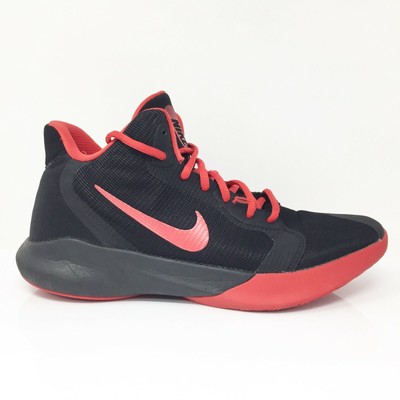 Nike Mens Precision III AQ7495-001 Black Red Basketball Shoes Sneakers Size  10 | eBay