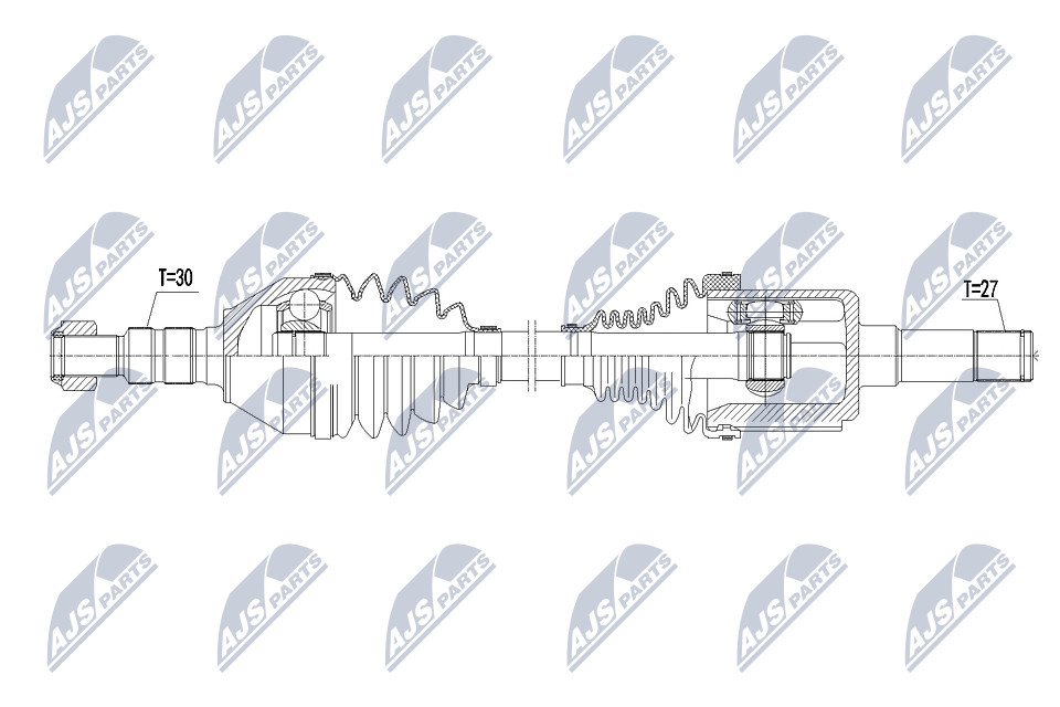 Nty Driveshaft For Opel Astra J Gtc 12- Zafira C Tourer 11 - Image 11