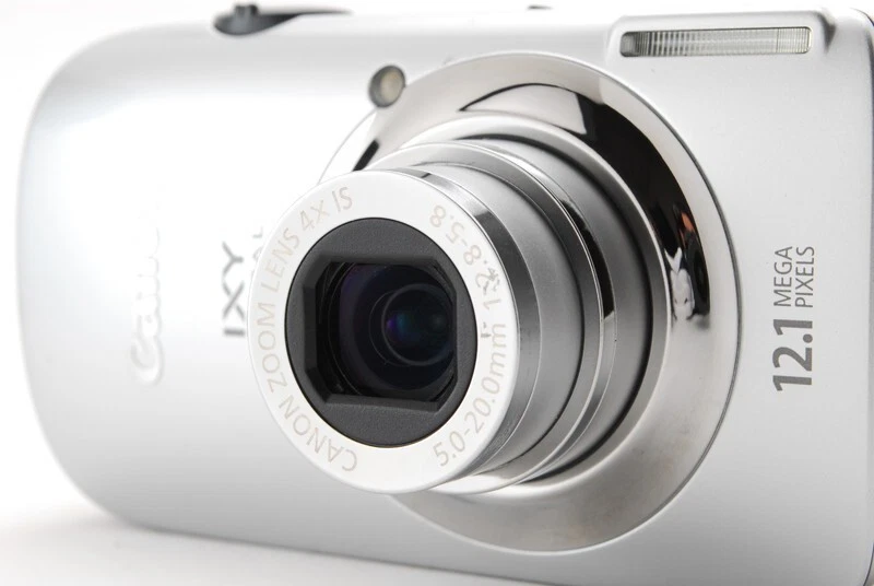 【Mint】Canon Digital Camera IXY DIGITAL 510 IS Silver IXYD510IS 12.1 MP JAPAN