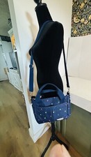 NWOT Small Crossbody Navy With Tulips Diaper Bag