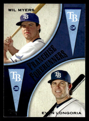 2013 Topps Update #FF-5 Wil Myers / Evan Longoria Franchise Forerunners card
