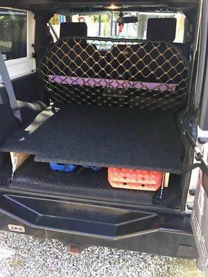 2 Door Jeep Wrangler Jk Rear False Floor Storage Shelf