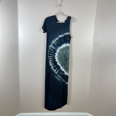blue life tie dye dress Izzy Wrap Dress in Blue Bora Tie Dye main image 1