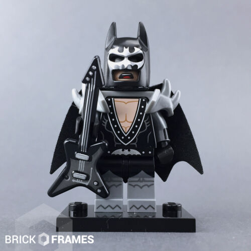 Lego Glam Metal Batman Minifigure - BRAND NEW - The Batman Movie Series - Picture 1 of 5