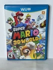 Original Super Mario 3D World (Nintendo Wii U, 2013) Complete CIB Tested