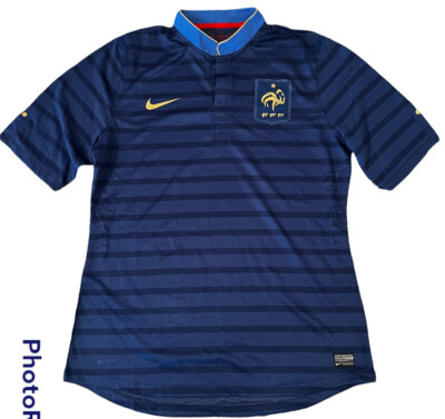 NIKE ナイキ フランス代表 ユニフォーム 2012 EURO XLサイズ France Nike Home Jersey 2012 Player Issued Authentic Sz XL Blue