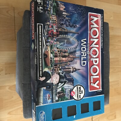 Brettspiel Monopoly Here / Now World