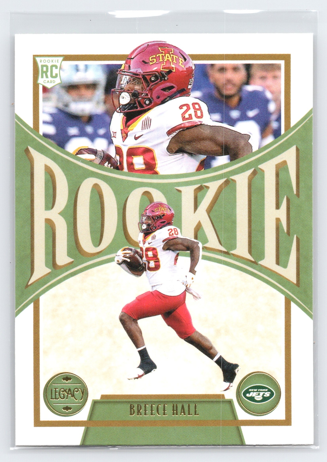 Breece Hall - 2022 Panini Legacy - Base #159 - RC Rookie - Jets