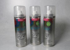 NEW Unique Silver Hair Glitter, Spray On... Shampoo Out   Three 4.5 oz Cans
