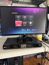 Bundle LG Blu ray player BD370 LG Monitor FullHD Tested With Cables No Remote