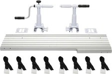 VINGLI Pool Cover Reel Above Ground Swimming Pool Cover Reel 16 FT Without Decki