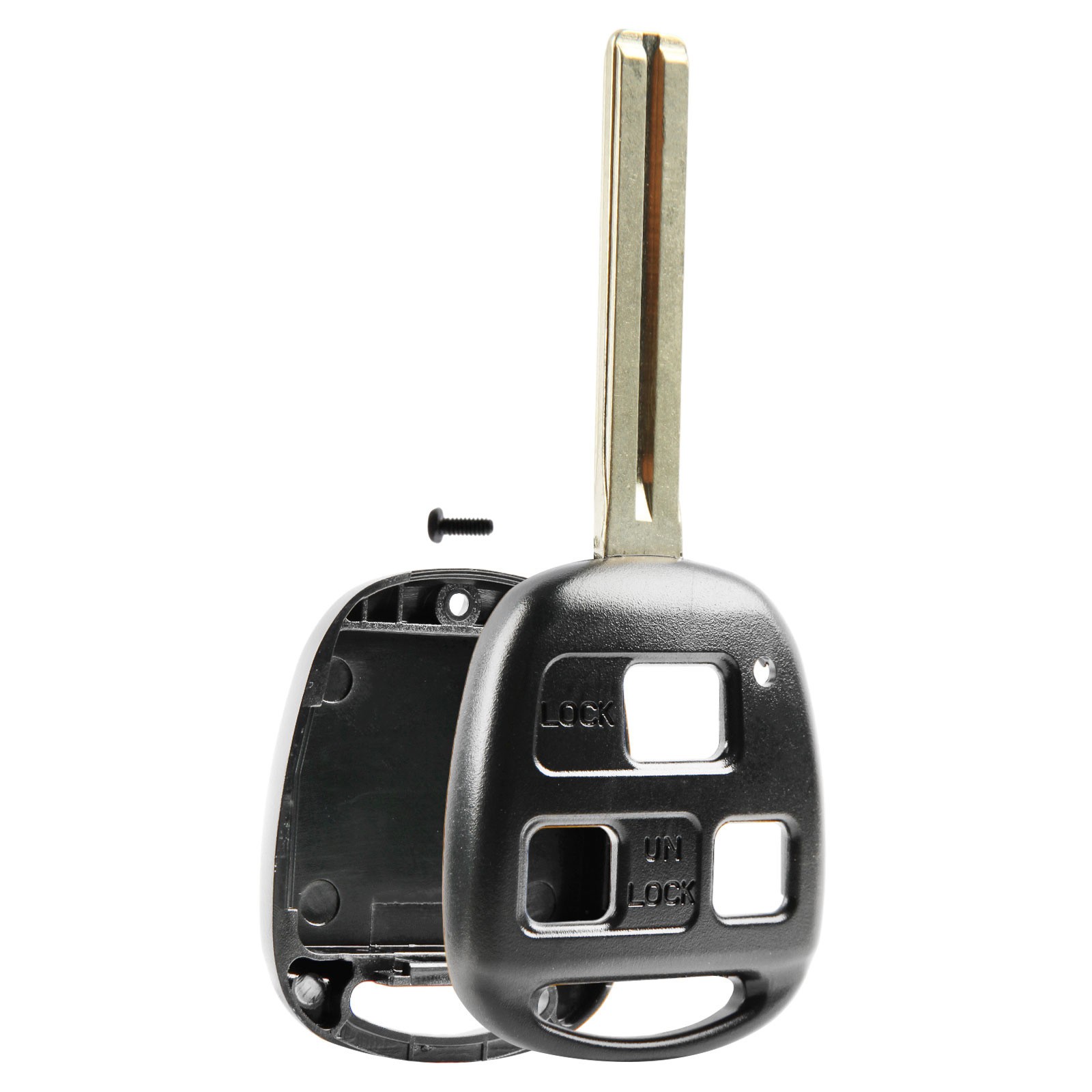 Key Fob Remote Shell Case Replacement for Lexus HYQ1512V Long Blade
