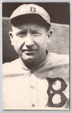 Dazzy Vance 1920s Brooklyn Robins Baseball Hall of Fame TCMA Postcard 1974