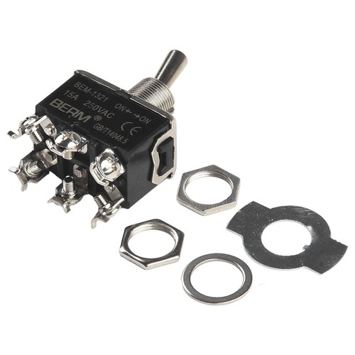 Premium Zweipoliger Kippschalter für PKW 12V 20A Center Off zuverlässige Quali - Bild 6 von 12
