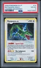 2008 POKEMON DIAMOND & PEARL LEGENDS AWAKENED #14 RAYQUAZA-HOLO PSA 4