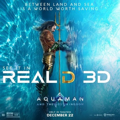Aquaman and the Lost Kingdom 2023 7 Movie Poster Art Print Gallery Iconic Textur