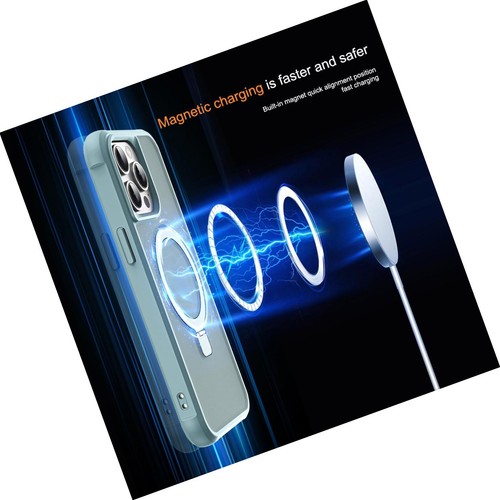 Compatible with iPhone 14 Pro Max Case with Invisible Magnetic O-Ring Stand Case - Picture 3 of 9