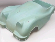 Jaguar X120 Fiberglass Pedal Car Body Only. Garage Art. Restore. Build Jag Toys